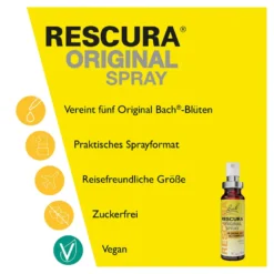 Bachblüten Original Rescura Spray mit Alkohol, 20 ml