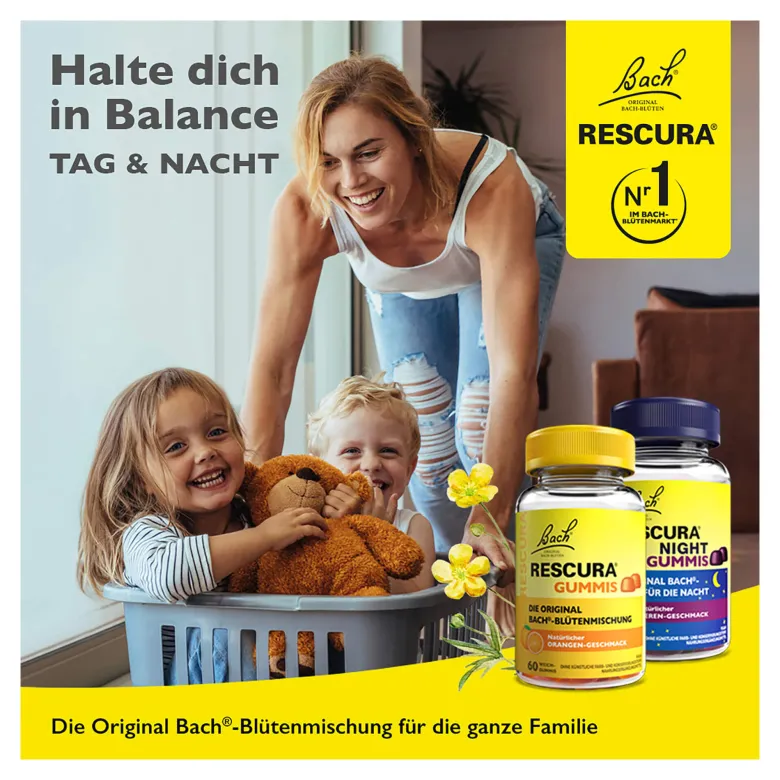 Bach Original Rescura Gummis Orange, 60 St