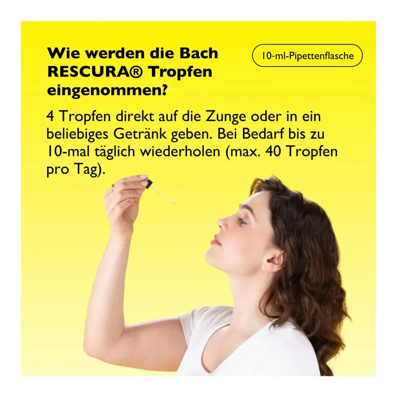 Bach Rescura Tropfen alkoholfrei, 20 ml