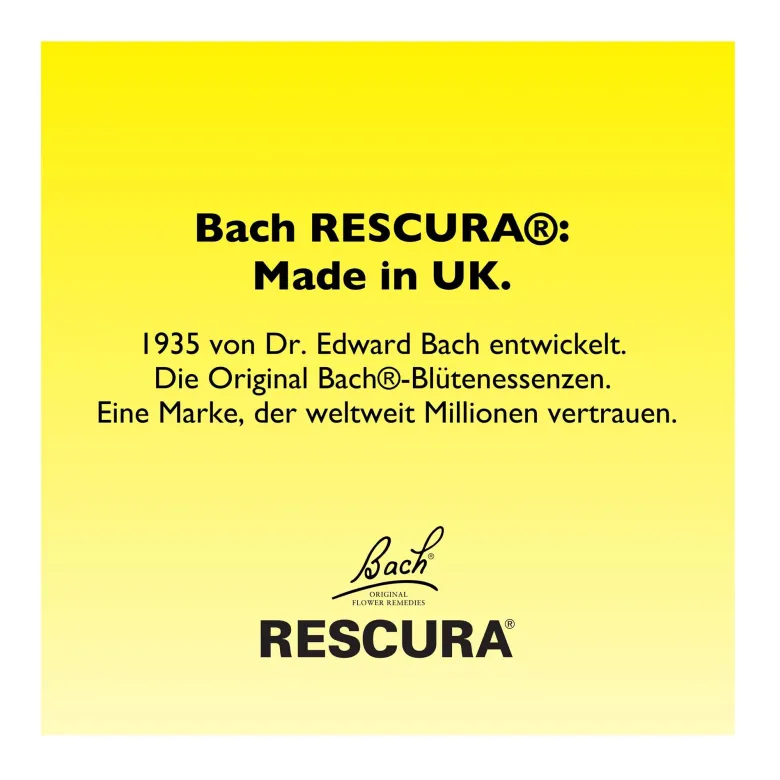 Bach Rescura Tropfen alkoholfrei, 20 ml