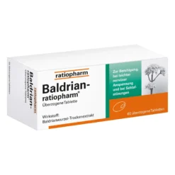 Baldrian ratiopharm überzogene Tabletten, 60 St