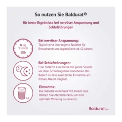 Baldurat bei Schlafstörungen, 50 St