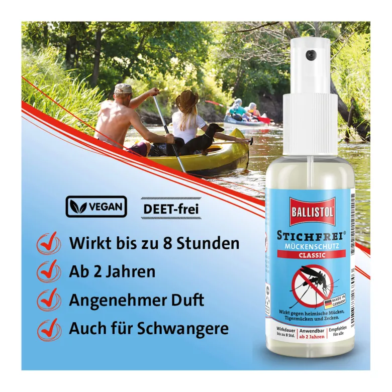 Ballistol Stichfrei Classic Pumpspray Mückenschutz, 100 ml