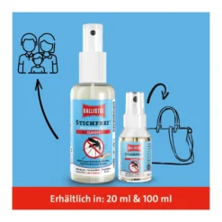 Ballistol Stichfrei Classic Pumpspray Mückenschutz, 100 ml