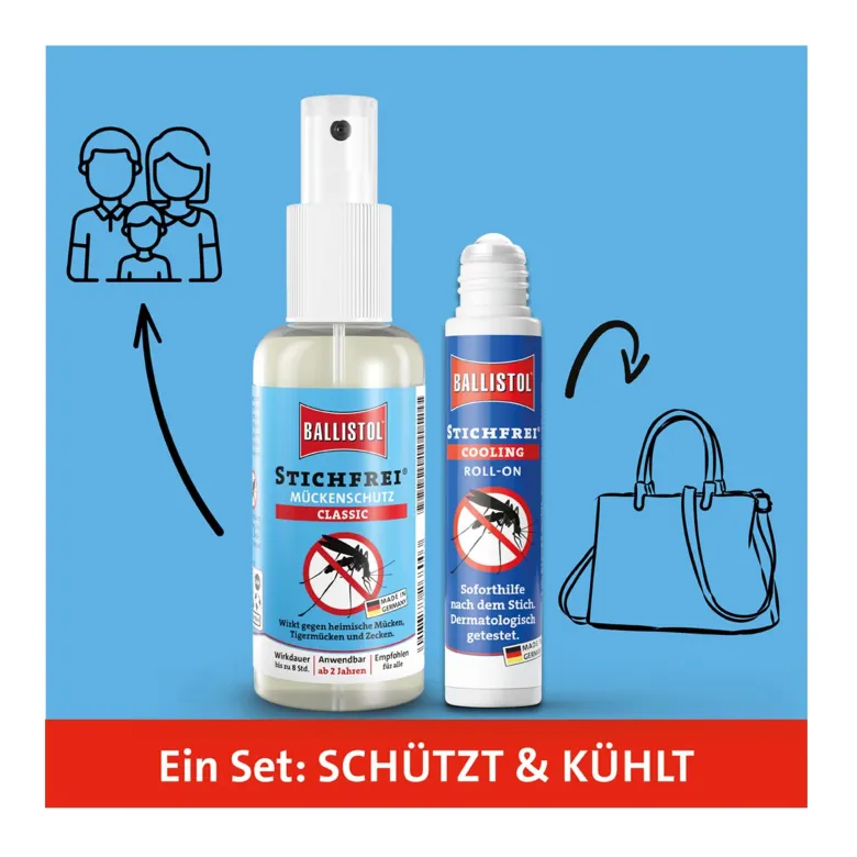 Ballistol Stichfrei Vor-/Nachsorgeset, 1 St