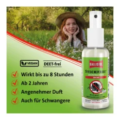Ballistol Stichfrei Zeckenschutz Pumpspray, 100 ml