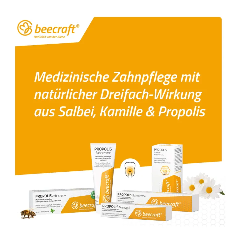 Beecraft Propolis Zahncreme, 50 ml