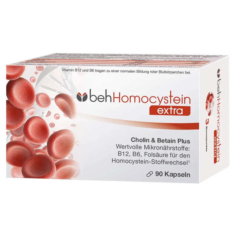 Beh Homocystein extra Kapseln, 90 St
