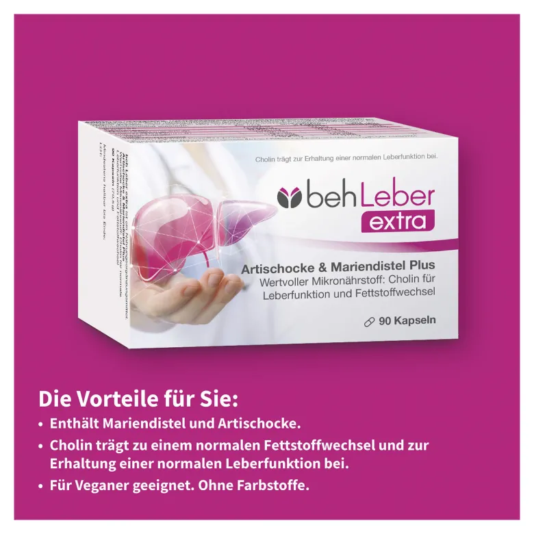 Beh Leber extra Kapseln, 90 St