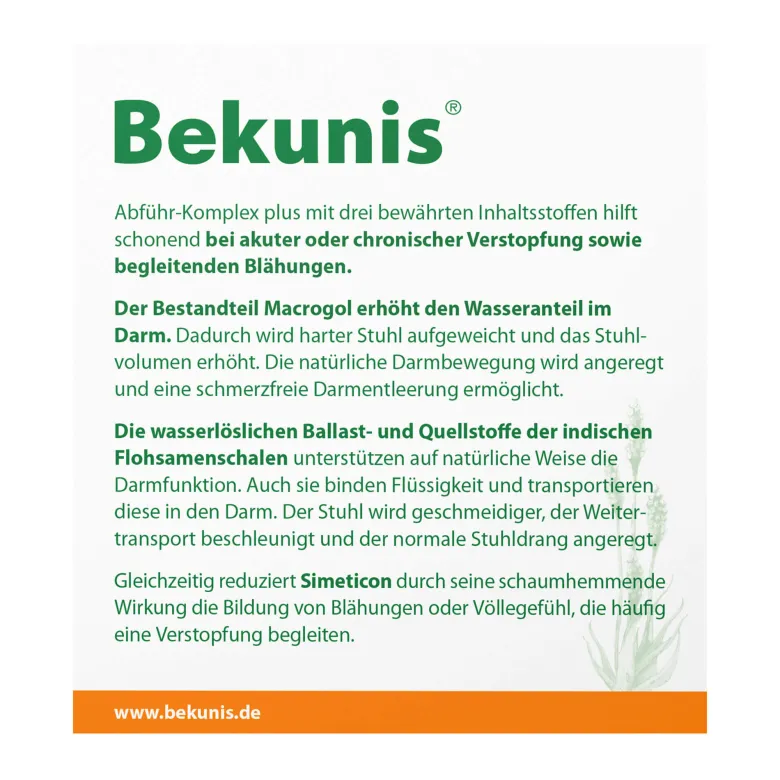 Bekunis Abführ-Komplex plus Pulver, 10X9.15 g