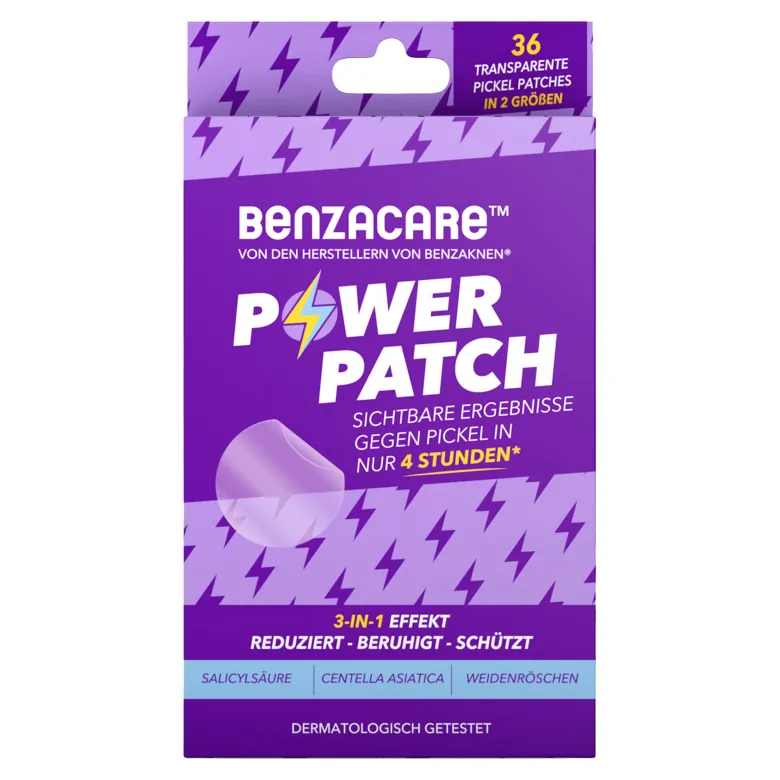 Benzacare Power Patches gegen Pickel, 36 St