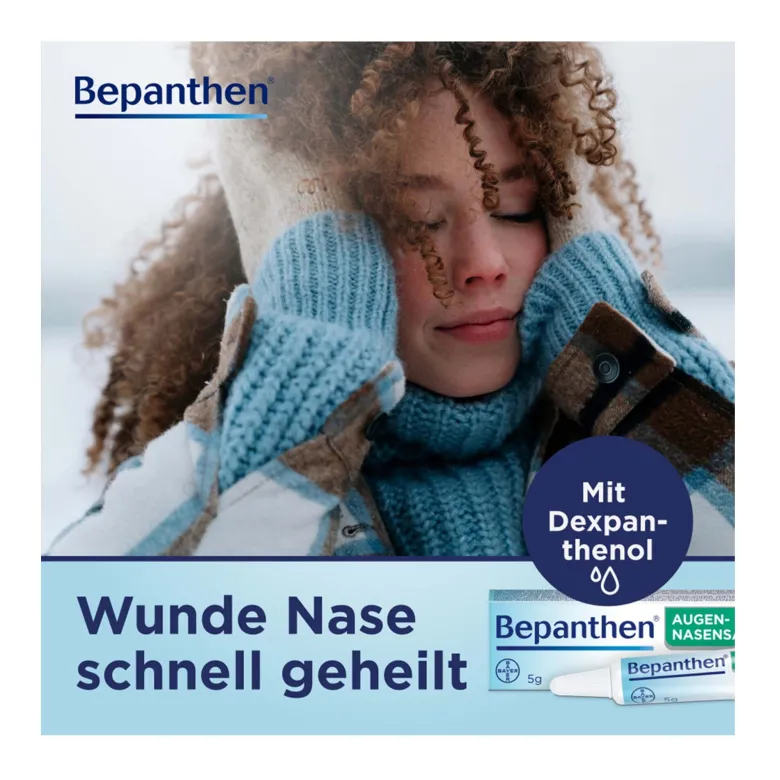 Bepanthen Augen- und Nasensalbe Dreierpack, 3x10 g
