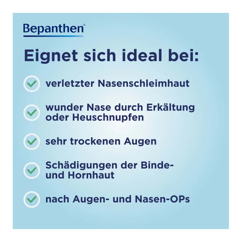Bepanthen Augen- und Nasensalbe Dreierpack, 3x10 g