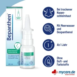 Bepanthen Meerwasser-Nasenspray, 20 ml