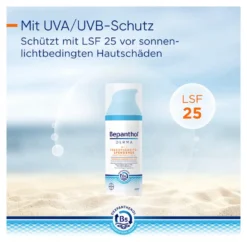 Bepanthol Derma Feuchtigkeitsspendende Gesichtscreme LSF25, 1X50 ml