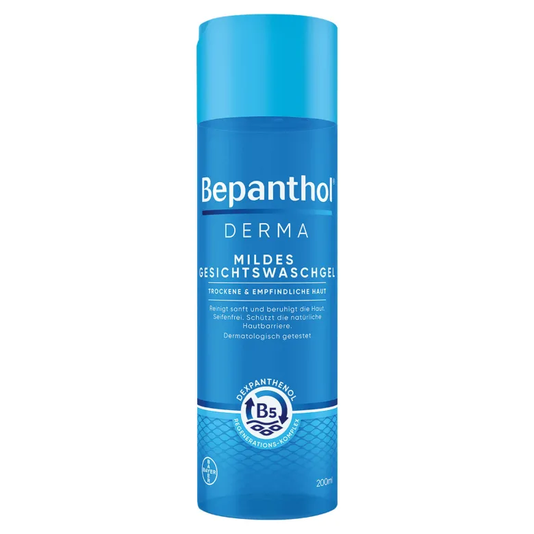 Bepanthol Derma Mildes Gesichtswaschgel, 1X200 ml