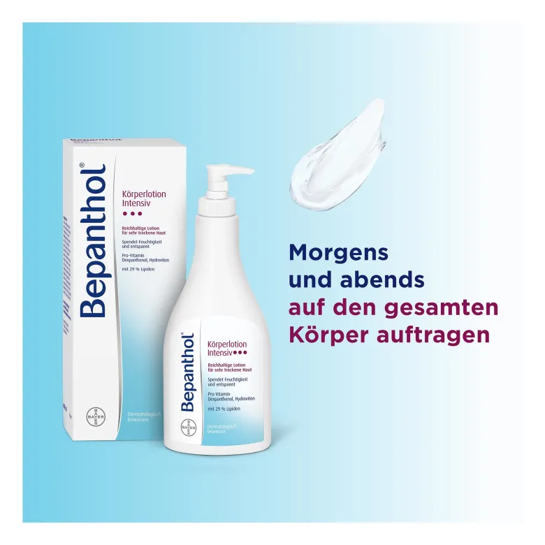 Bepanthol Intensiv Körperlotion Spenderflasche, 400 ml