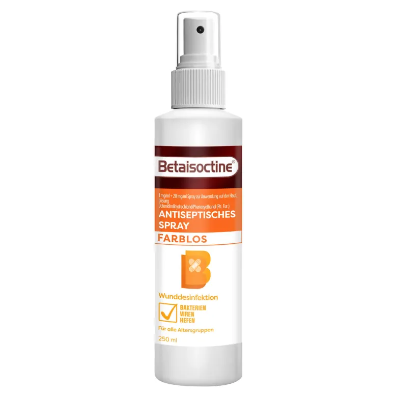 Betaisoctine 1 mg/ml + 20 mg/ml Spray, 250 ml