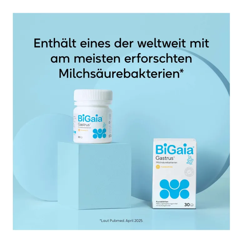 BiGaia Gastrus Kautabletten, 30 St