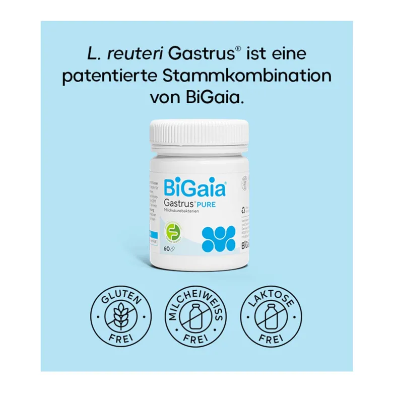 BiGaia Gastrus Pure Kapseln, 60 St