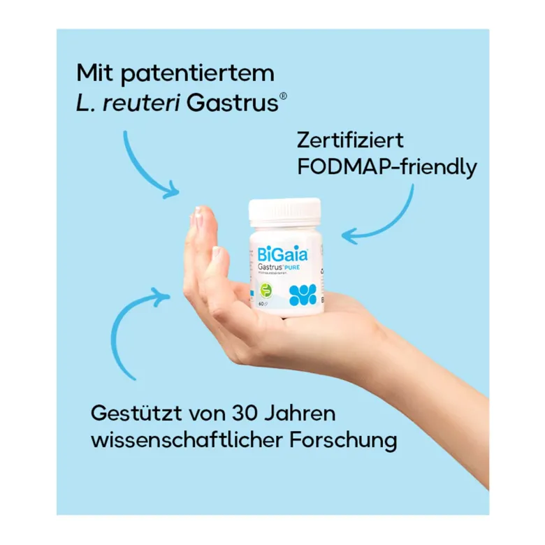 BiGaia Gastrus Pure Kapseln, 60 St
