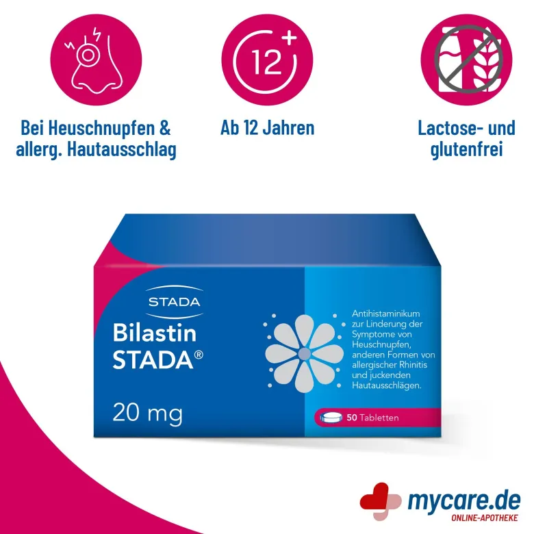 Bilastin Stada 20 mg Tabletten, 50 St