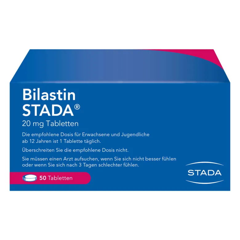 Bilastin Stada 20 mg Tabletten, 50 St