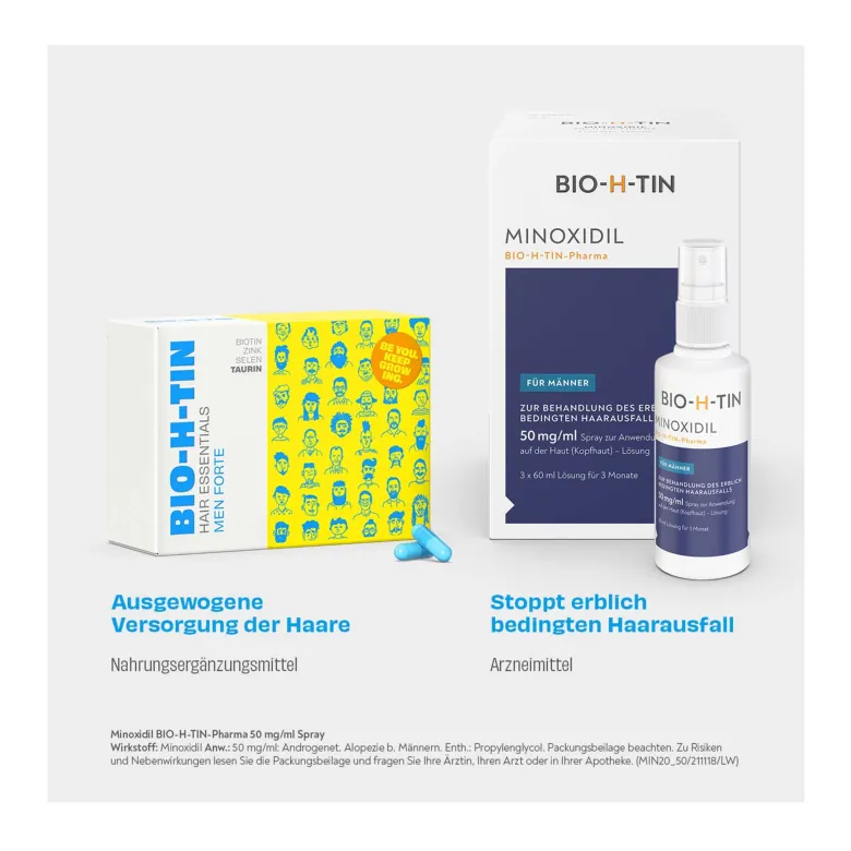 Bio-H-Tin Hair Essentials Men Forte Kapseln, 30 St