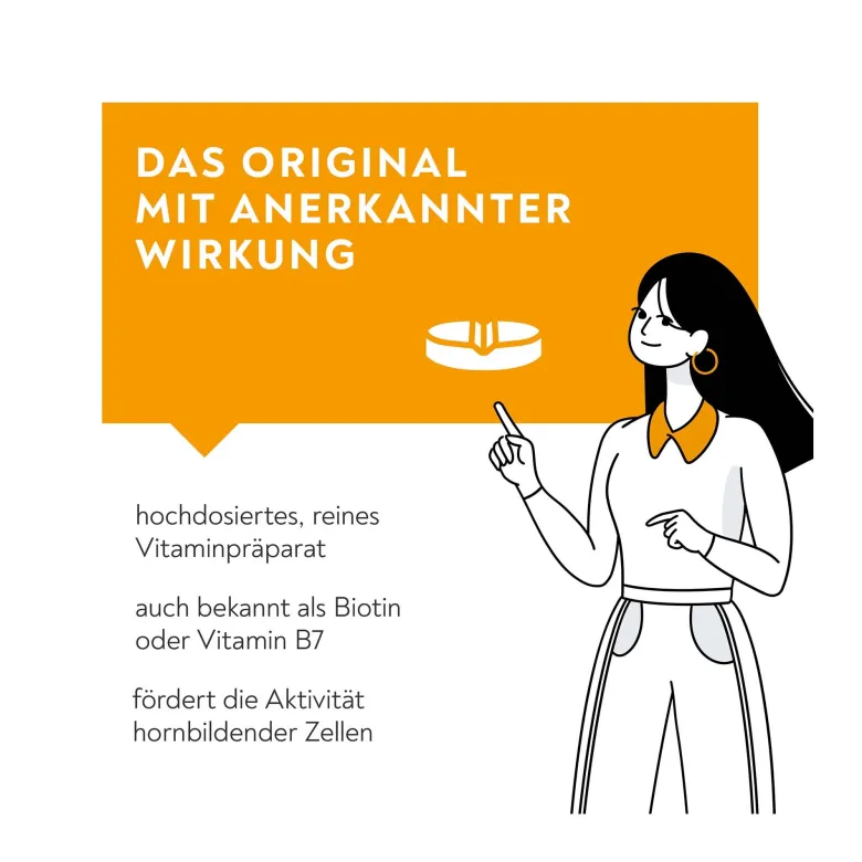 Bio-H-Tin Vitamin H 5 mg für 2 Monate Tabletten, 30 St
