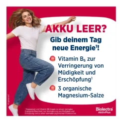Biolectra AktivPlus Energie & Muskeln Weichgummis Erdbeere, 60 St