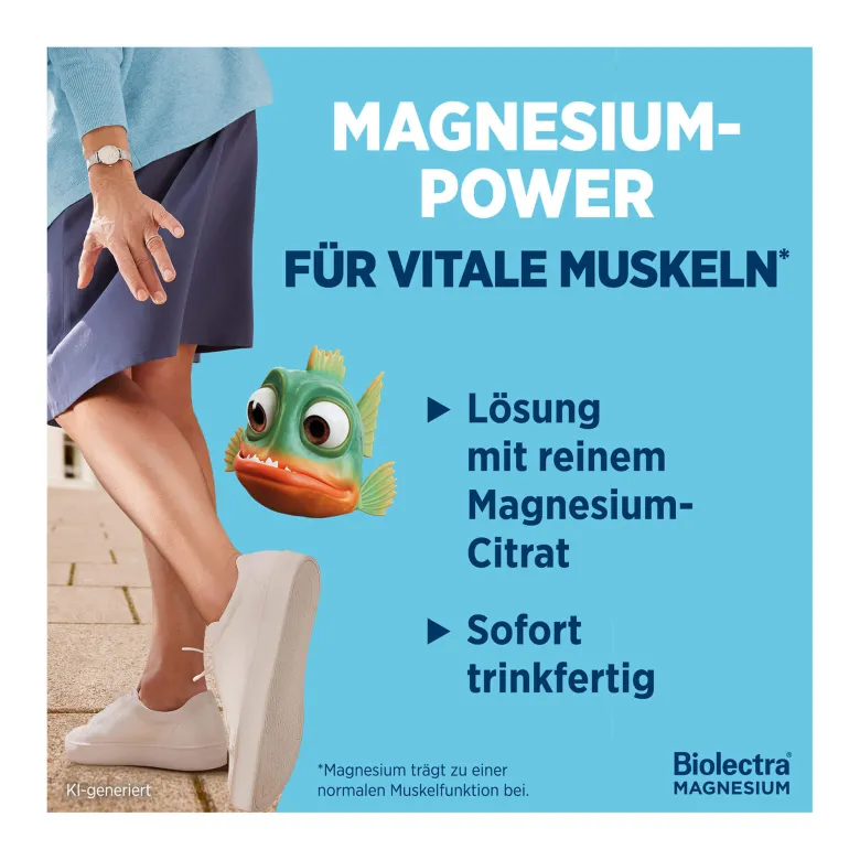 Biolectra Magnesium aktiv 300 mg Liquid, 28 St