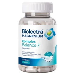 Biolectra Magnesium Komplex Balance 7 Kapseln, 120 St