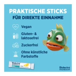 Biolectra Magnesium 300 mg Direct Sticks, 40 St