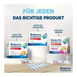 Biolectra Magnesium 243 mg forte Brausetabletten Orange, 40 St