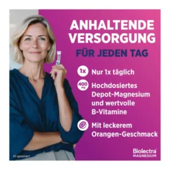 Biolectra Magnesium 400 mg Sticks Nerven & Muskeln Vital, 30 St