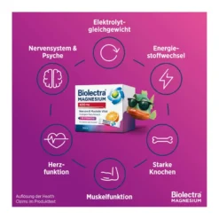 Biolectra Magnesium 400 mg Sticks Nerven & Muskeln Vital, 30 St