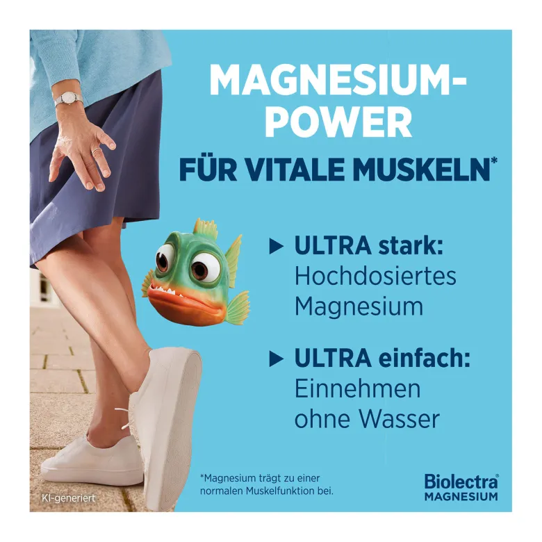 Biolectra Magnesium 400 mg Ultra Direct Sticks Orange, 60 St