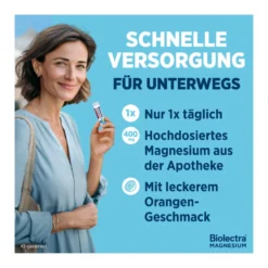 Biolectra Magnesium 400 mg Ultra Direct Sticks Orange, 60 St