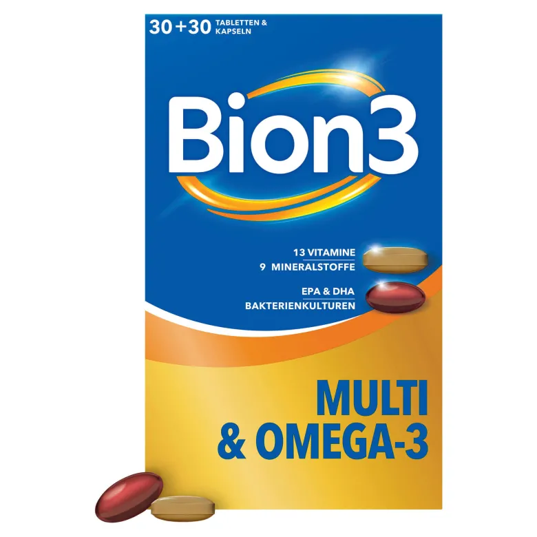 Bion3 Multi & Omega-3 Kombipackung, 2X30 St