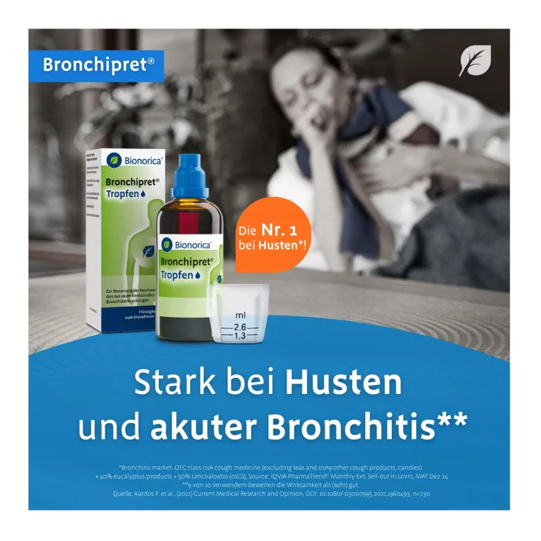Bionorica Bronchipret Tropfen, 50 ml
