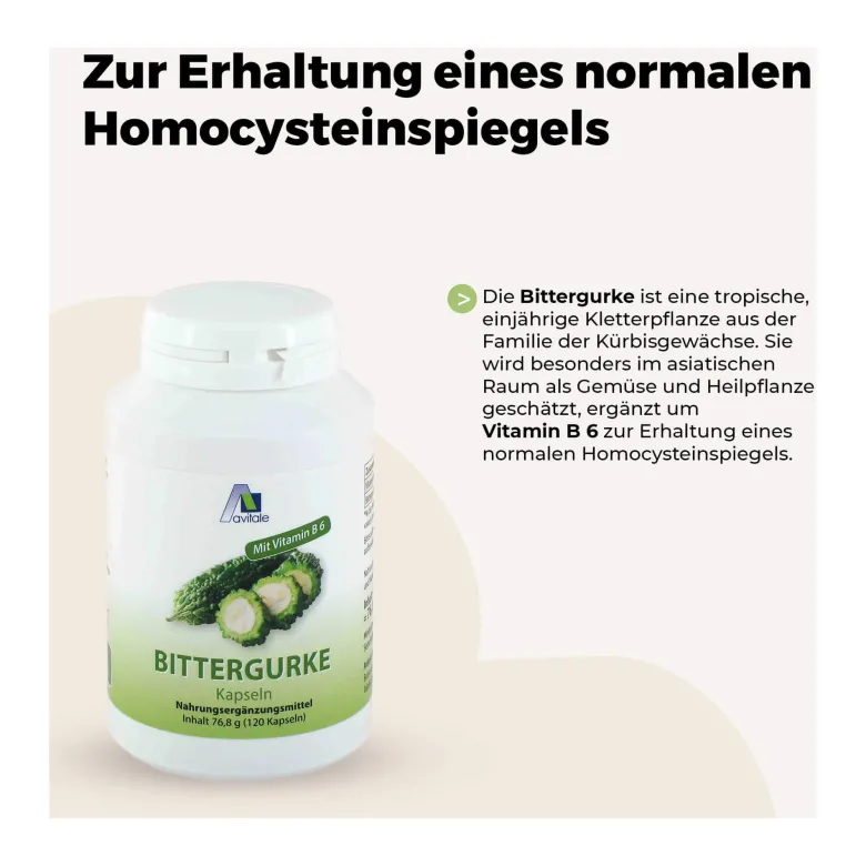 Bittergurke 500 mg Kapseln, 120 St