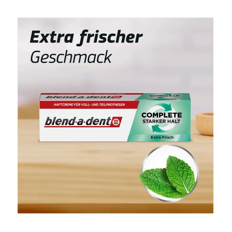 Blend-a-dent Complete Extra Frisch Haftcreme, 47 g