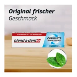 Blend-a-dent Complete Haftcreme Originale Frische, 47 g