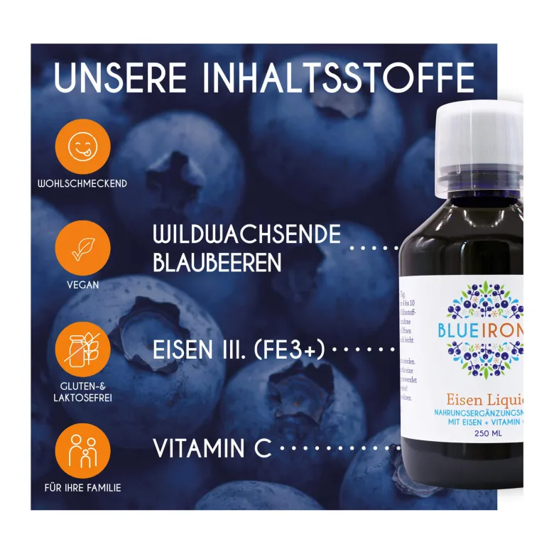 BlueIron Eisen Liquid, 250 ml