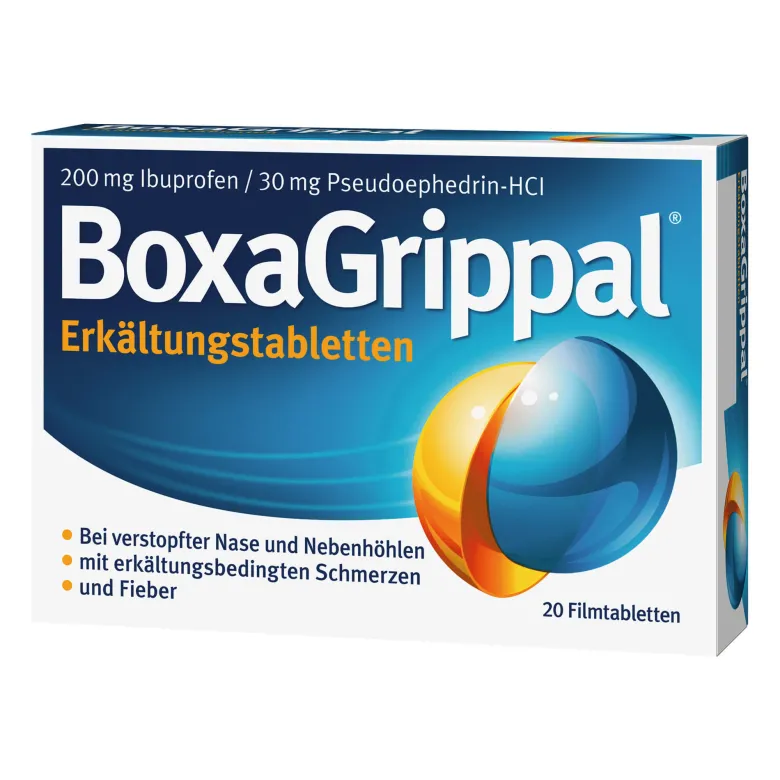 BoxaGrippal Erkältungstabletten 200 mg/30 mg, 20 St