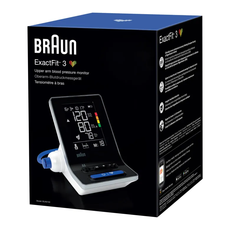 Braun Blutdruckmessgerät ExactFit3 Oberarm BUA6150, 1 St