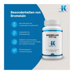 Bromelain 500 mg Kapseln, 60 St