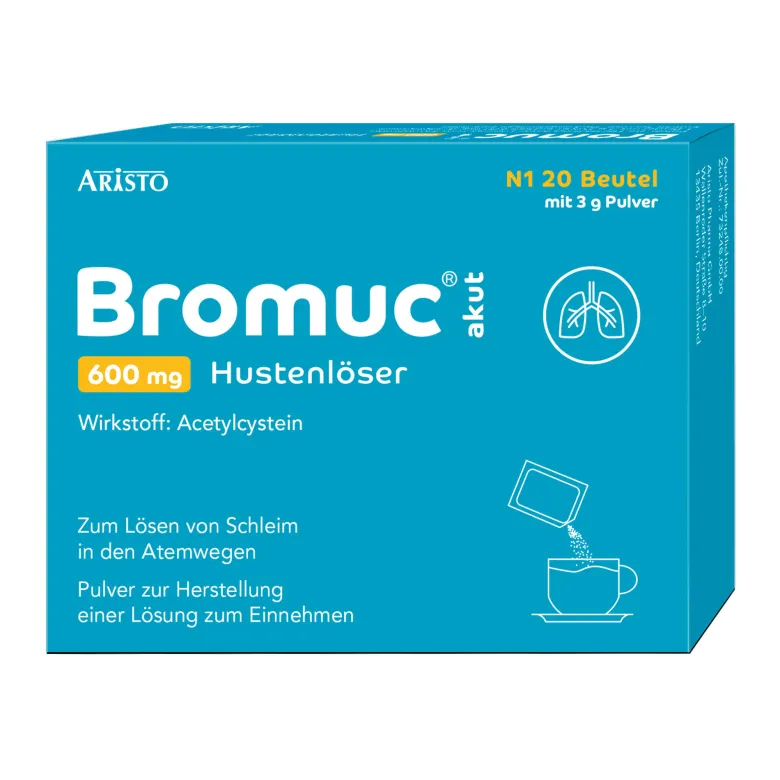 Bromuc akut 600 mg Hustenlöser, 20 St