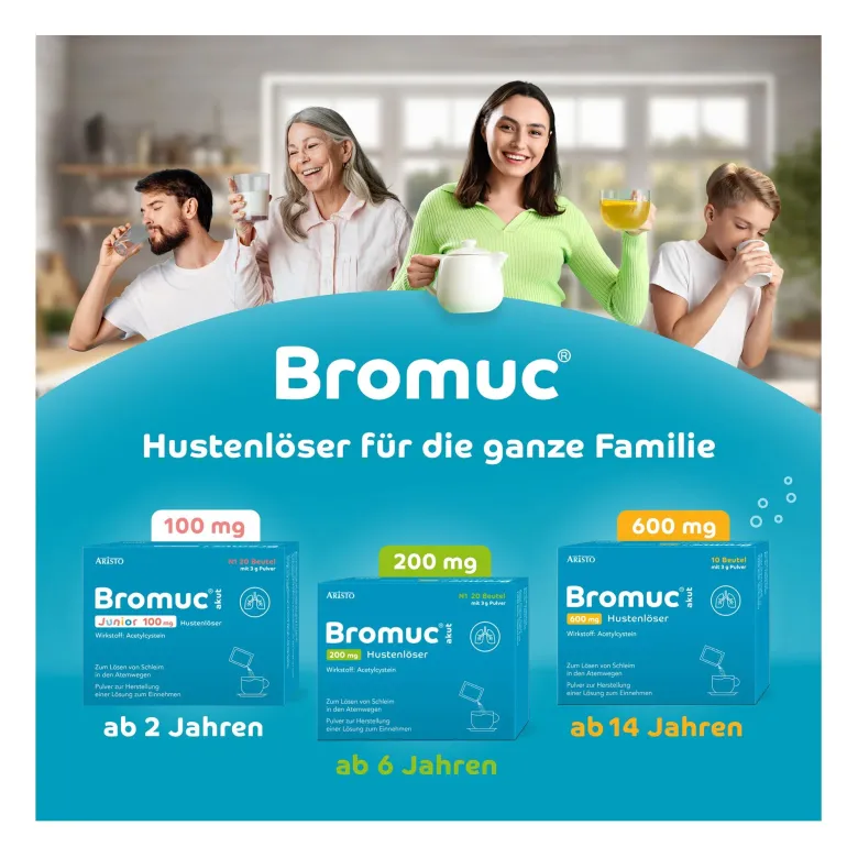 Bromuc akut 600 mg Hustenlöser, 20 St