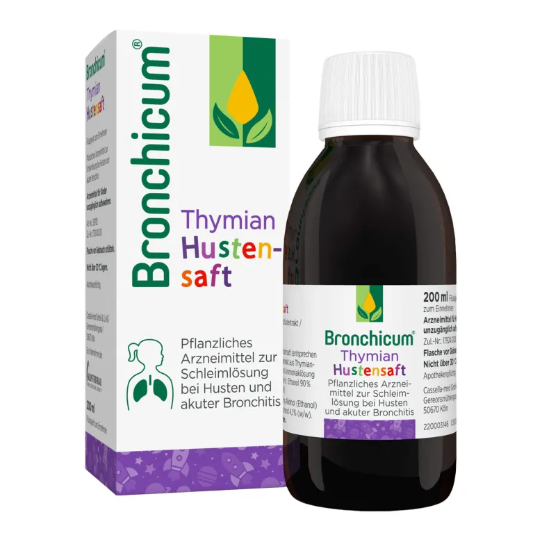 Bronchicum Thymian Hustensaft, 200 ml